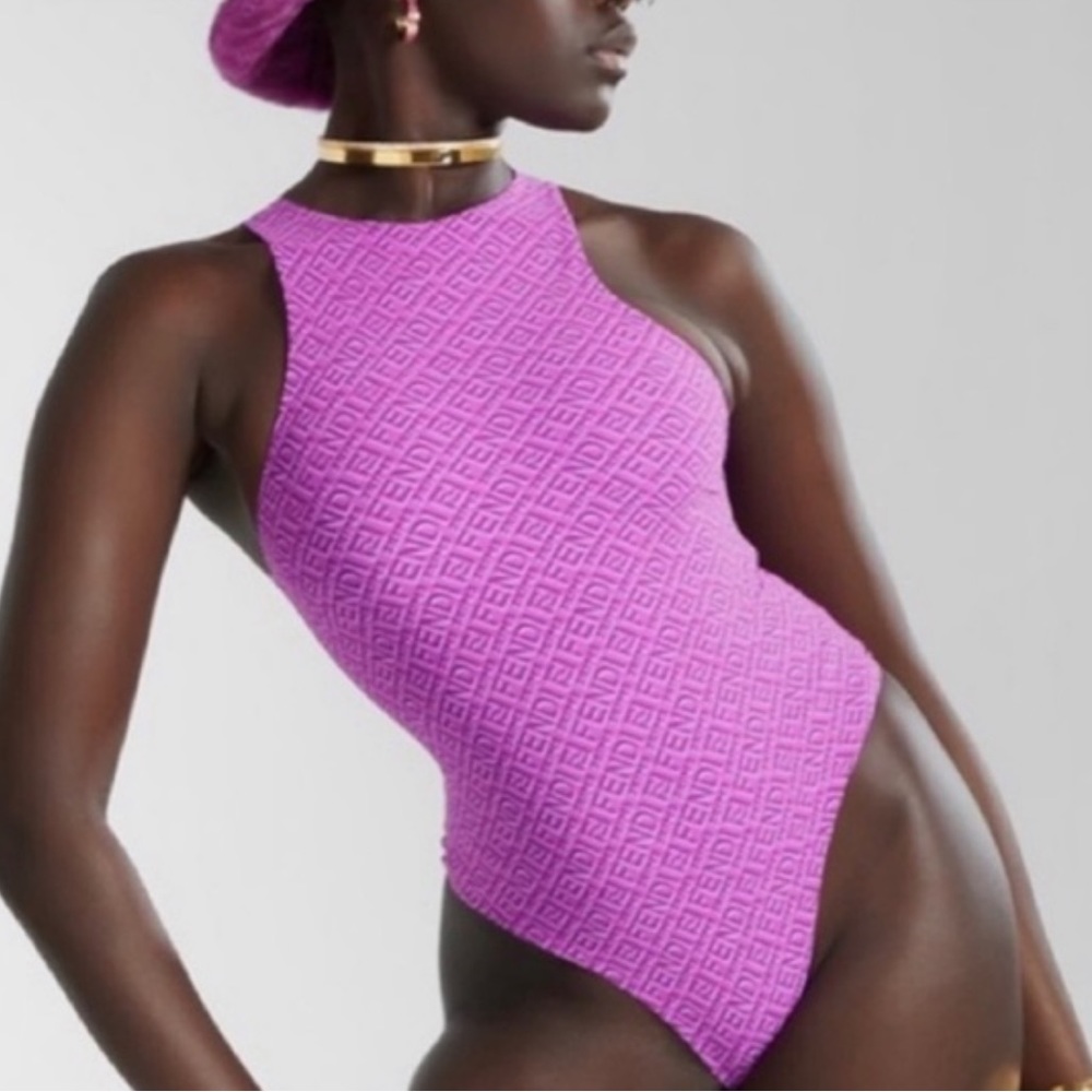 Fendi x Skims High Neck Bodysuit. Sold out everywhere.